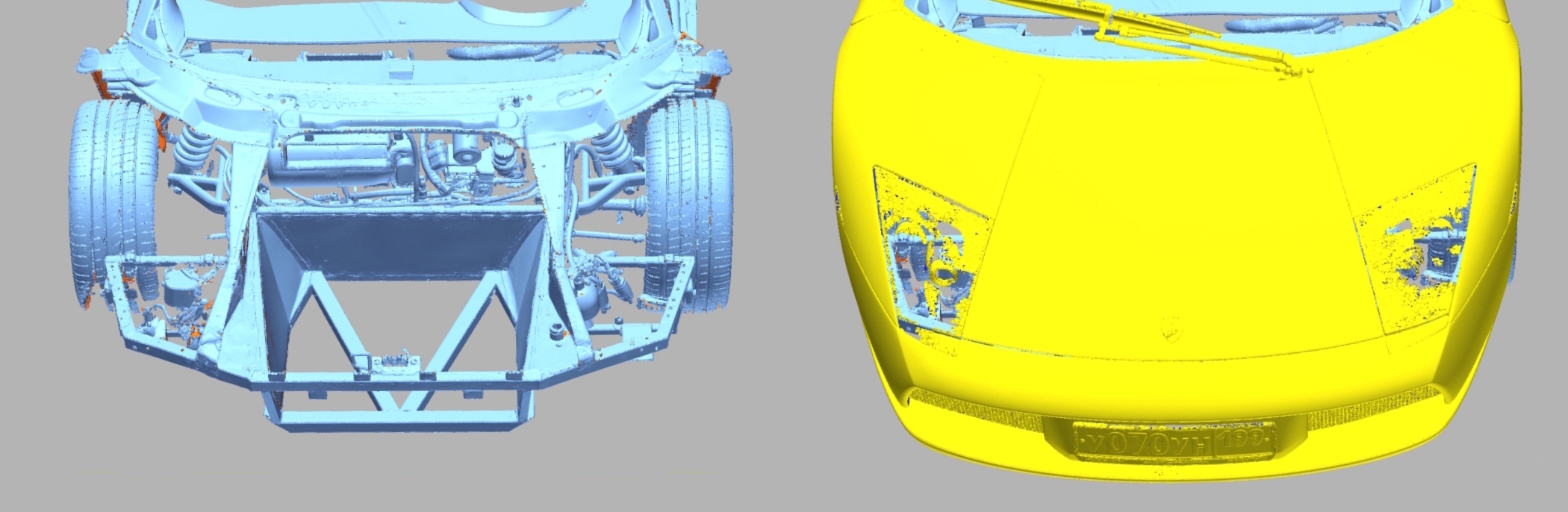 3Д сканирование в автомобилестроении