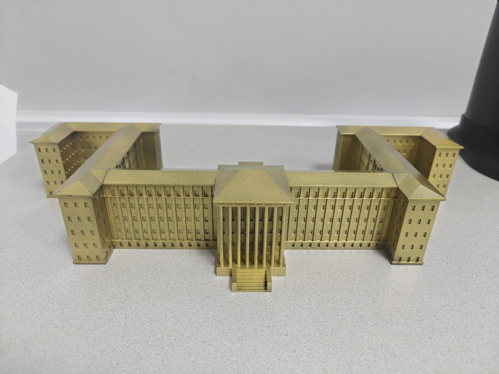 3D печать макета здания Государственного Технологического Университета в Ташкенте