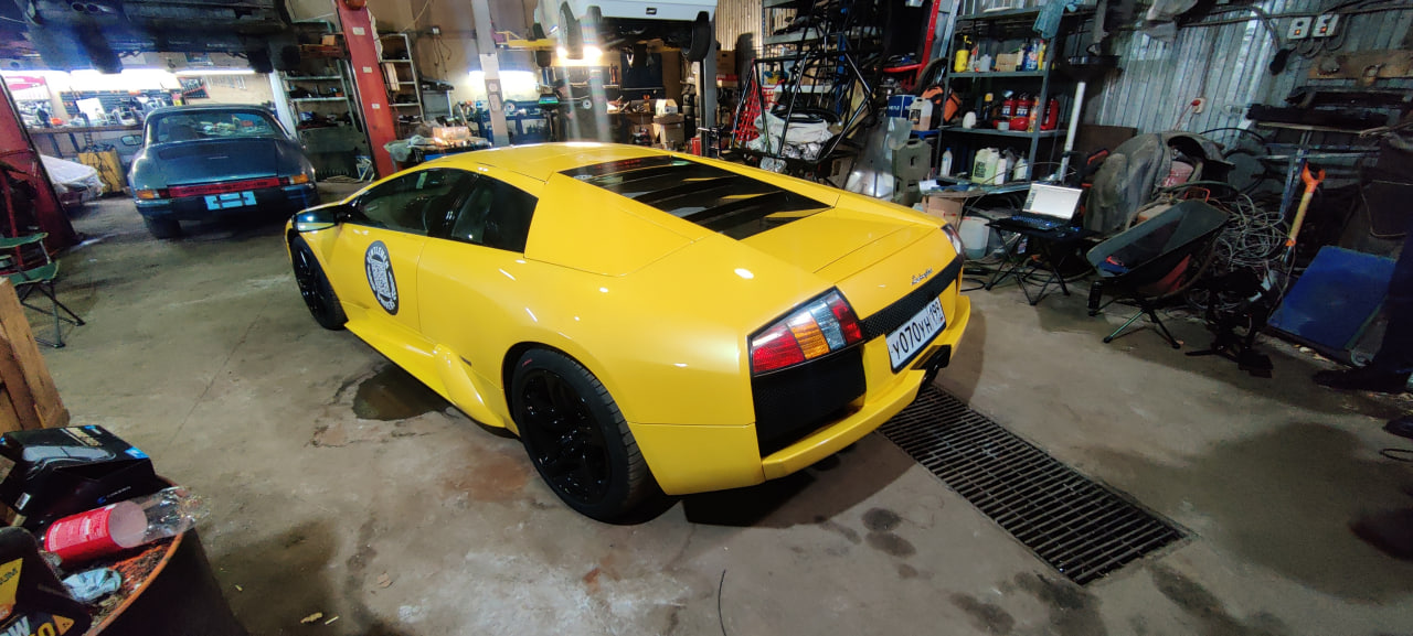 3D-сканирование Lamborghini Murcielago под восстановление