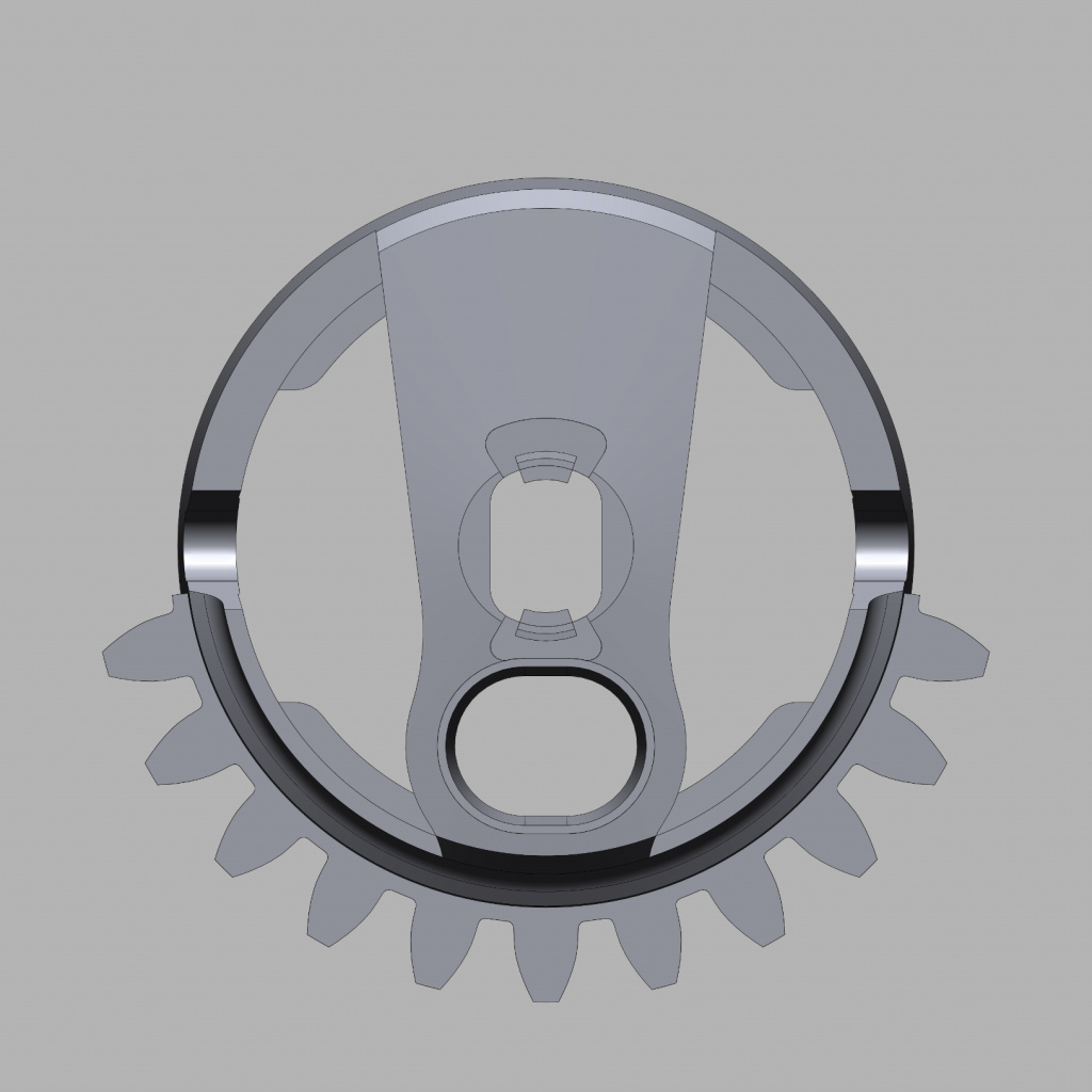 3D-модель, созданная на основе сканирования Scantech Magic и оптимизированная для SLA-печати на AM.TECH SLA600